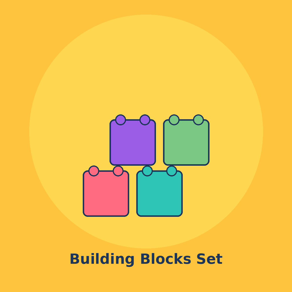 Building Blocks Mega Set (100 pcs)