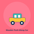 Wooden Push-Along Car