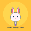 Plush Bunny Rattle